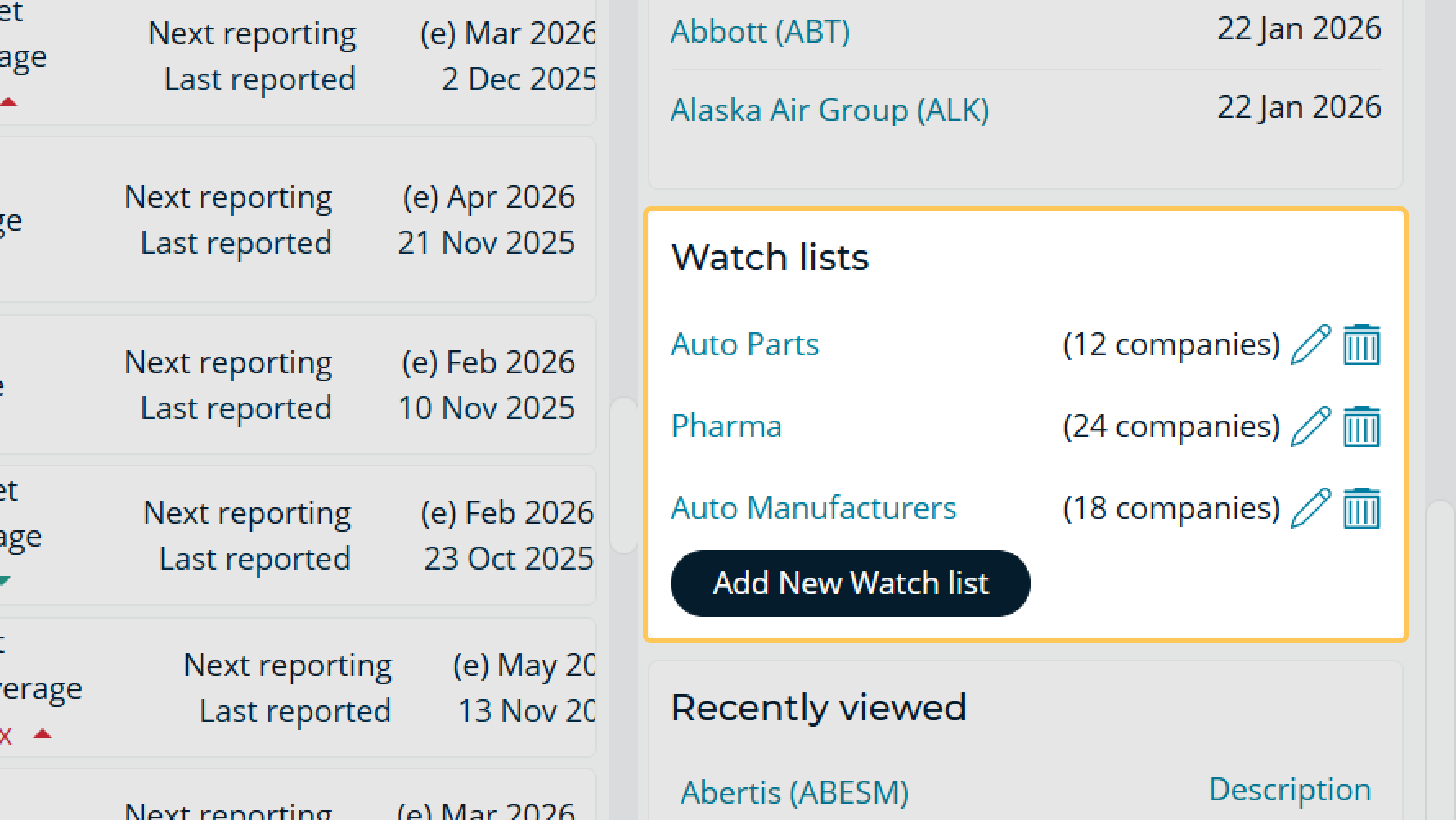 Feature-WatchlistWidget