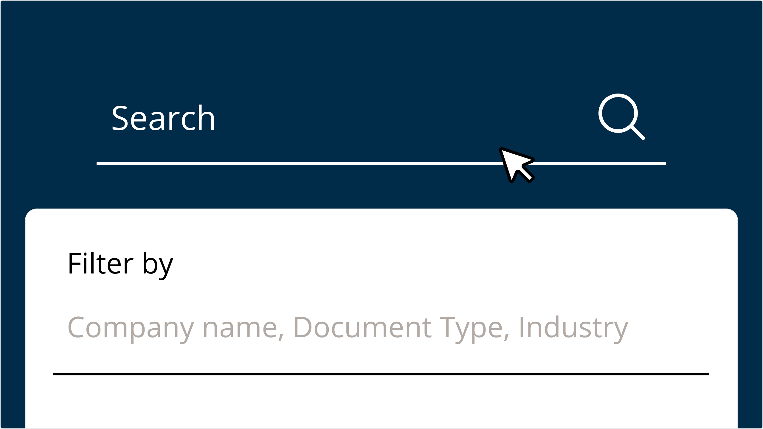 Using Text Search on our financial document library